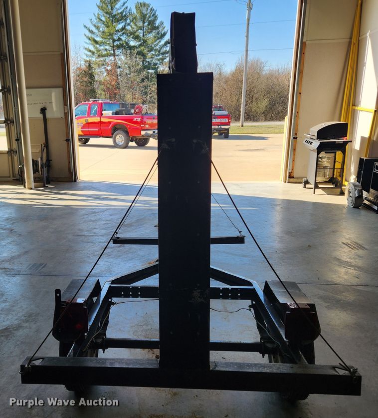 image for item JB9486 Shop built  sign board trailer