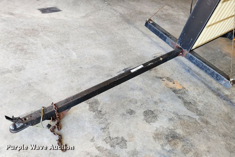 image for item JB9486 Shop built  sign board trailer