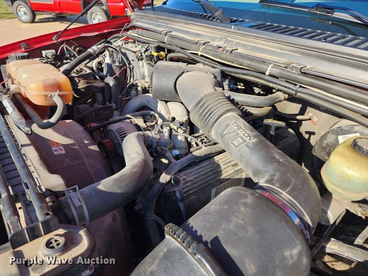 image for item JB9487 2000 Ford F350 Super Duty  SuperCab brush fire truck