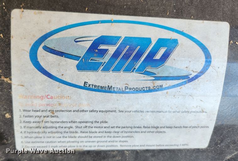 image for item JB9488 EMP  snow plow