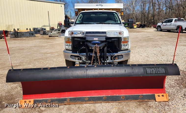 image for item JB9491 2008 Ford F350 Super Duty XL  dump bed pickup truck