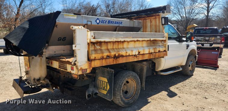 image for item JB9491 2008 Ford F350 Super Duty XL  dump bed pickup truck