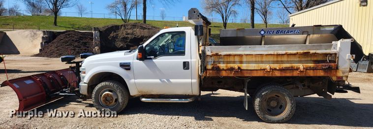 image for item JB9491 2008 Ford F350 Super Duty XL  dump bed pickup truck