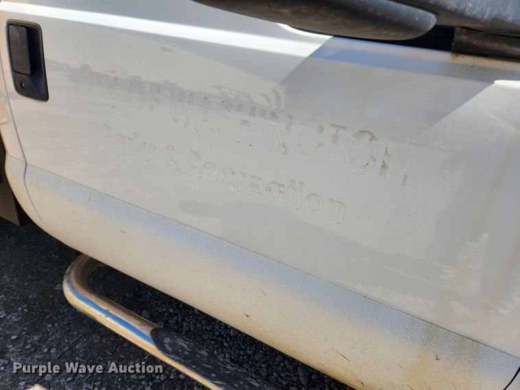 image for item JB9491 2008 Ford F350 Super Duty XL  dump bed pickup truck