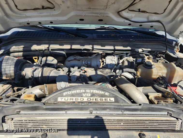 image for item JB9491 2008 Ford F350 Super Duty XL  dump bed pickup truck