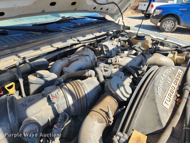 image for item JB9491 2008 Ford F350 Super Duty XL  dump bed pickup truck