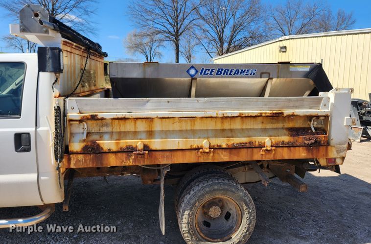 image for item JB9491 2008 Ford F350 Super Duty XL  dump bed pickup truck