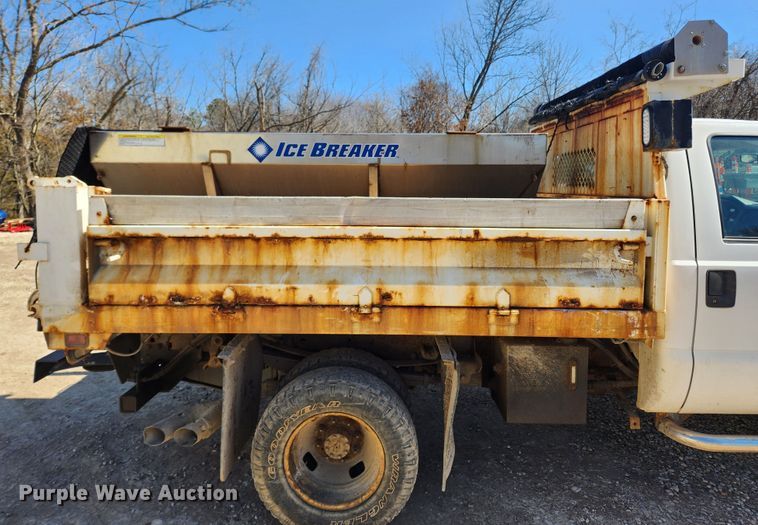 image for item JB9491 2008 Ford F350 Super Duty XL  dump bed pickup truck