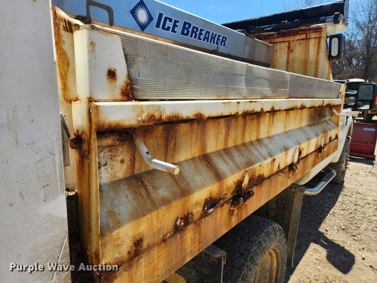 image for item JB9491 2008 Ford F350 Super Duty XL  dump bed pickup truck