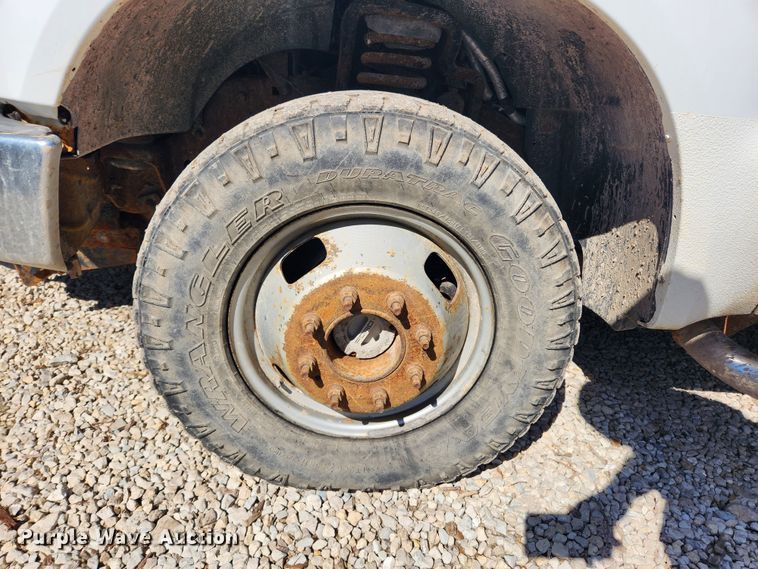 image for item JB9491 2008 Ford F350 Super Duty XL  dump bed pickup truck