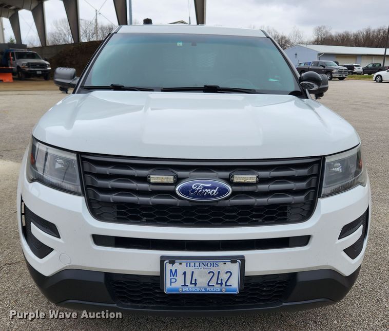 image for item JB9501 2017 Ford Explorer Police Interceptor  SUV