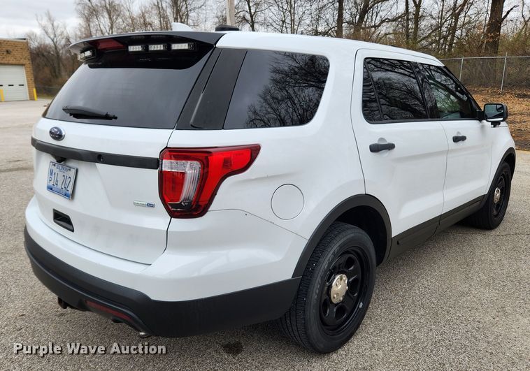 image for item JB9501 2017 Ford Explorer Police Interceptor  SUV