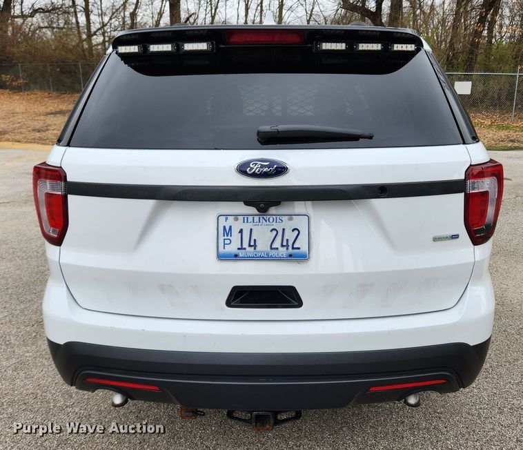 image for item JB9501 2017 Ford Explorer Police Interceptor  SUV