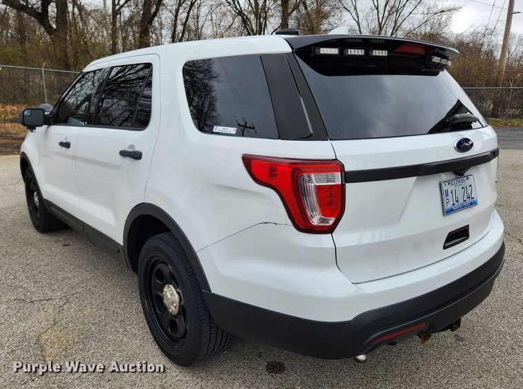 image for item JB9501 2017 Ford Explorer Police Interceptor  SUV