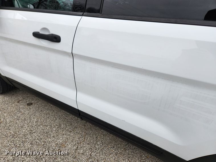 image for item JB9501 2017 Ford Explorer Police Interceptor  SUV