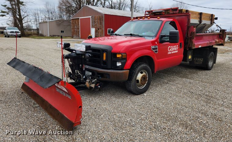 image for item JB9502 2009 Ford F350 Super Duty XL  dump bed pickup truck