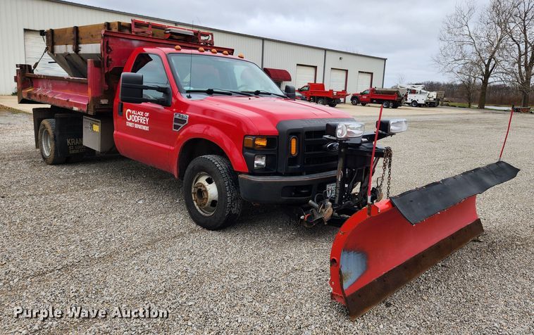 image for item JB9502 2009 Ford F350 Super Duty XL  dump bed pickup truck