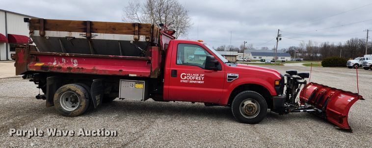 image for item JB9502 2009 Ford F350 Super Duty XL  dump bed pickup truck