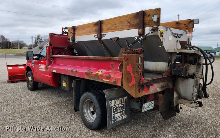 image for item JB9502 2009 Ford F350 Super Duty XL  dump bed pickup truck