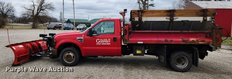 image for item JB9502 2009 Ford F350 Super Duty XL  dump bed pickup truck