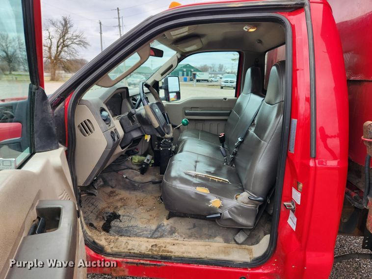 image for item JB9502 2009 Ford F350 Super Duty XL  dump bed pickup truck