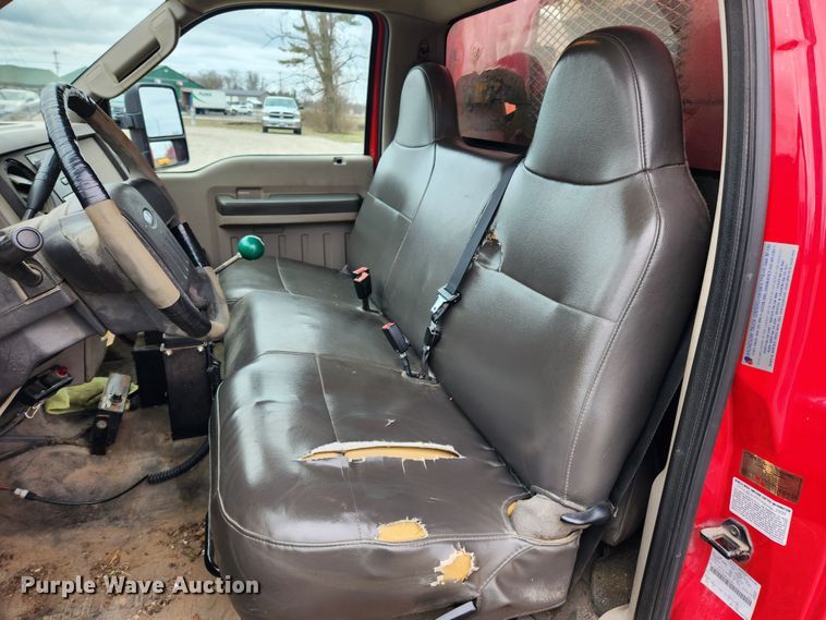 image for item JB9502 2009 Ford F350 Super Duty XL  dump bed pickup truck