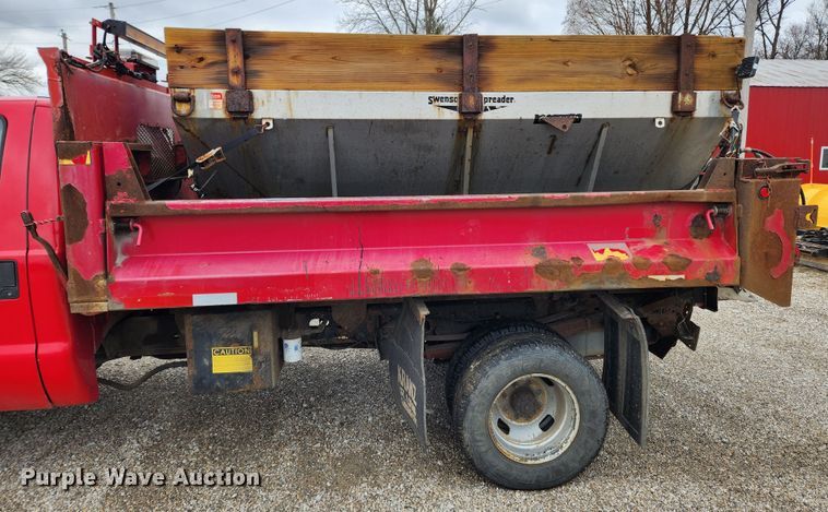 image for item JB9502 2009 Ford F350 Super Duty XL  dump bed pickup truck