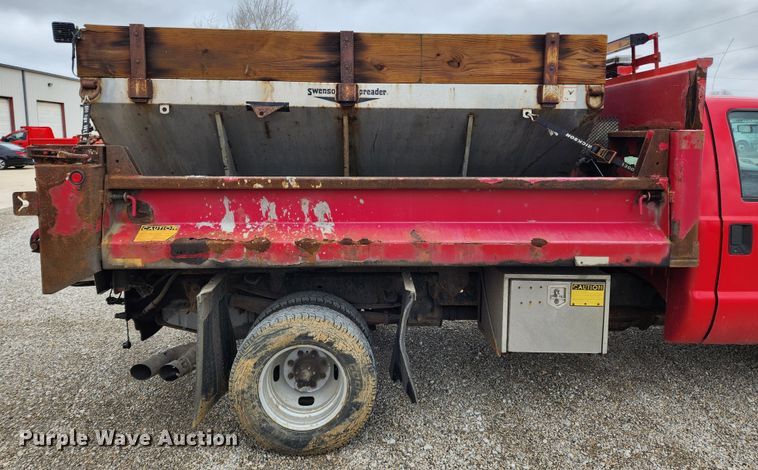 image for item JB9502 2009 Ford F350 Super Duty XL  dump bed pickup truck