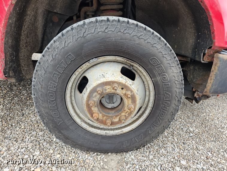 image for item JB9502 2009 Ford F350 Super Duty XL  dump bed pickup truck