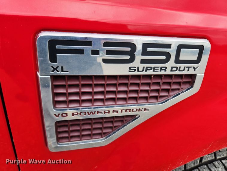 image for item JB9502 2009 Ford F350 Super Duty XL  dump bed pickup truck