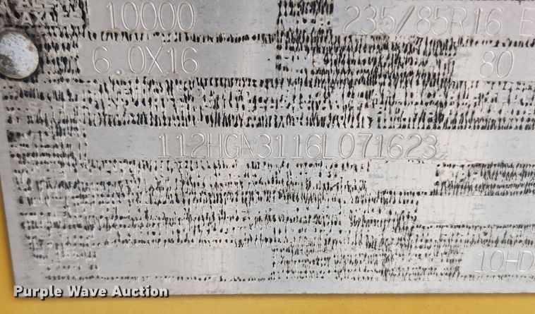 image for item JB9503 2006 Eager Beaver 10HDB-PT  equipment trailer