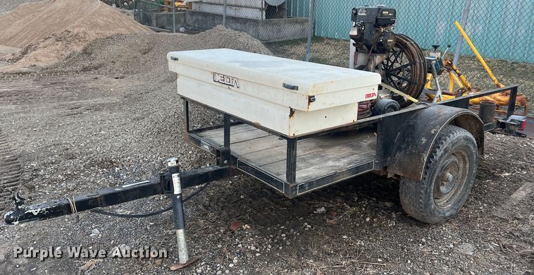 image for item JU9659 1989 Starlite  sewer auger trailer