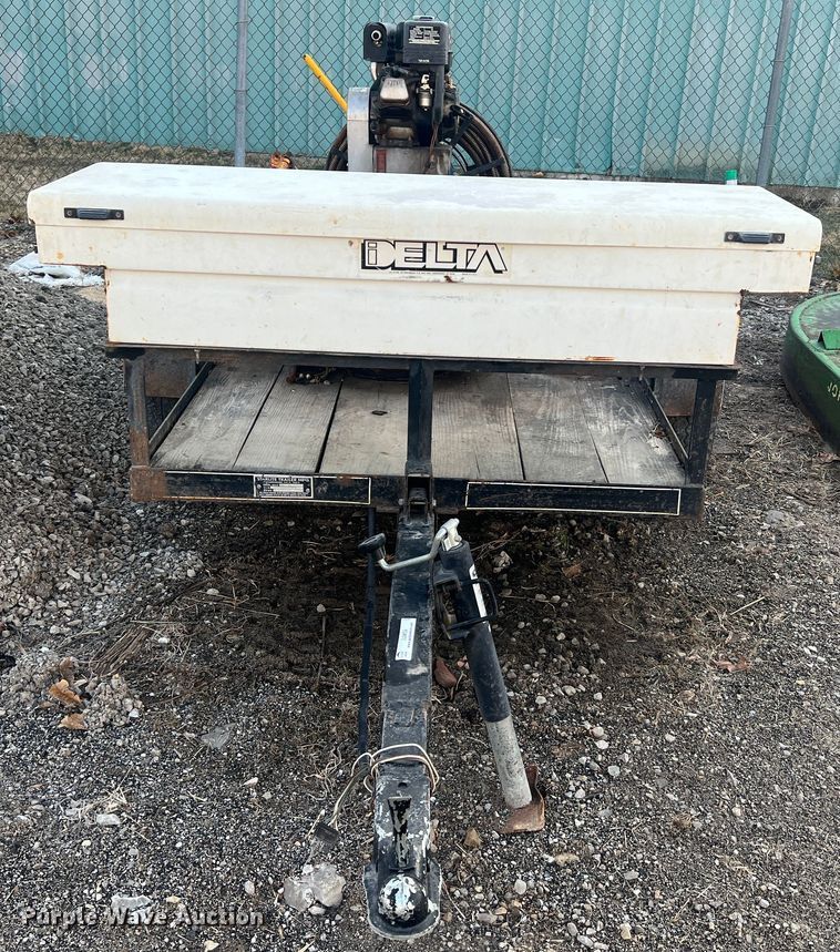 image for item JU9659 1989 Starlite  sewer auger trailer