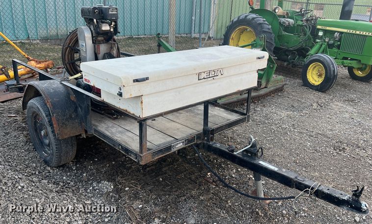 image for item JU9659 1989 Starlite  sewer auger trailer