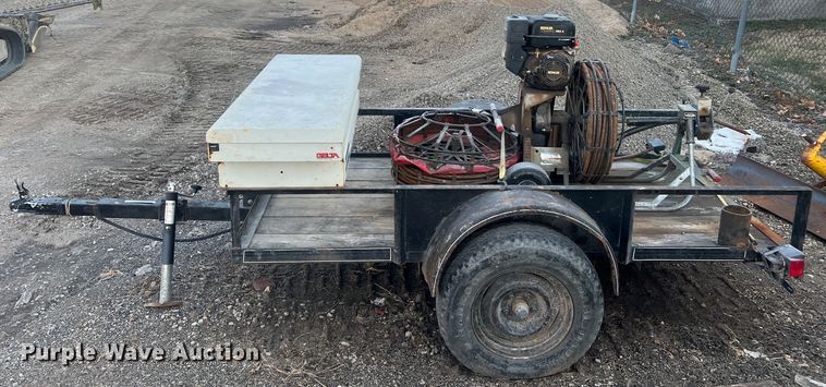 image for item JU9659 1989 Starlite  sewer auger trailer