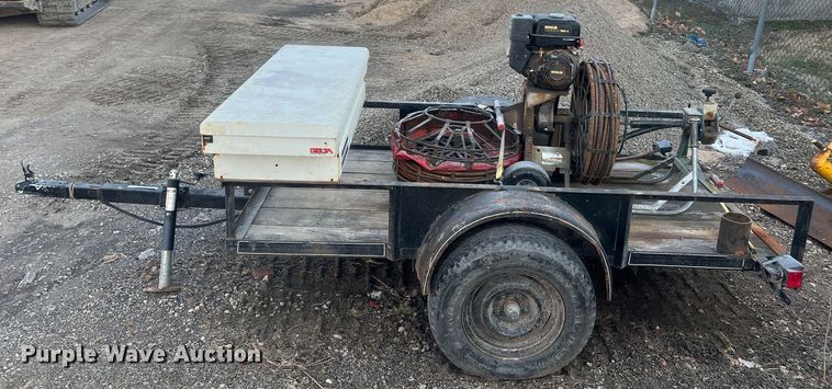 image for item JU9659 1989 Starlite  sewer auger trailer