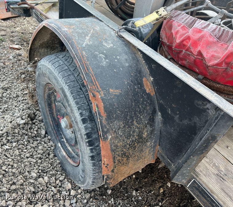 image for item JU9659 1989 Starlite  sewer auger trailer