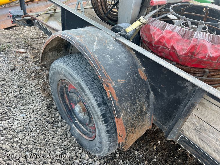 image for item JU9659 1989 Starlite  sewer auger trailer