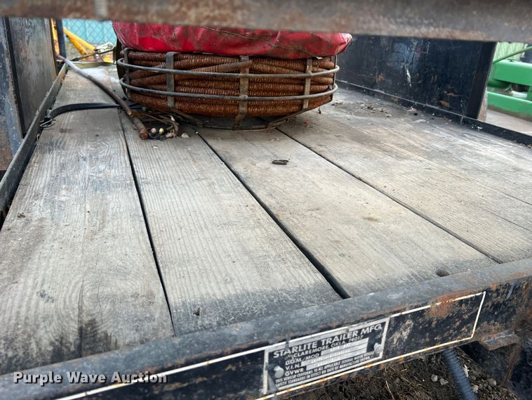 image for item JU9659 1989 Starlite  sewer auger trailer