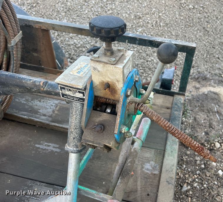 image for item JU9659 1989 Starlite  sewer auger trailer