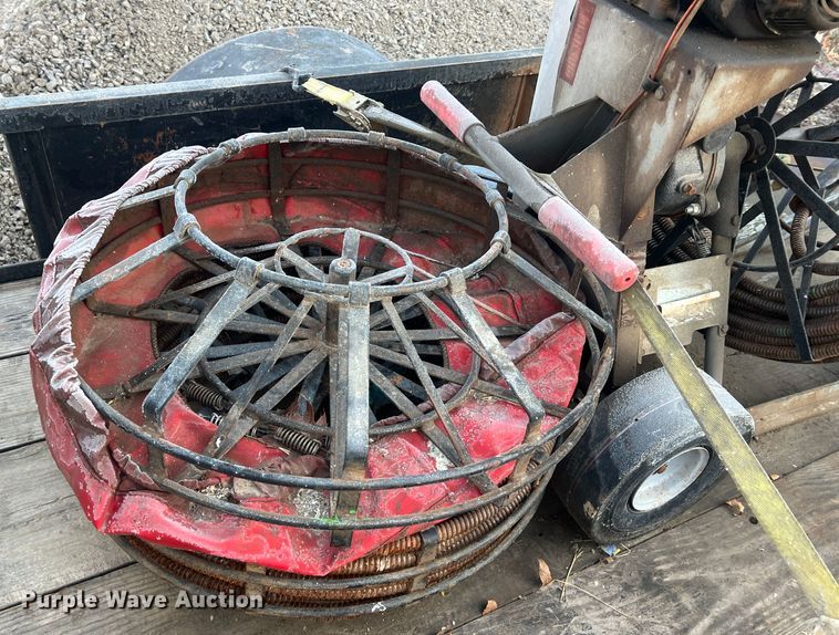 image for item JU9659 1989 Starlite  sewer auger trailer