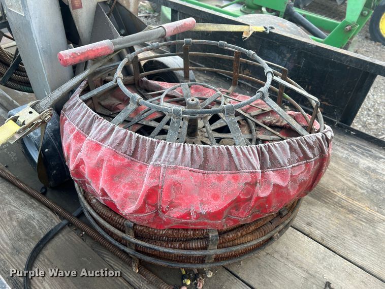 image for item JU9659 1989 Starlite  sewer auger trailer