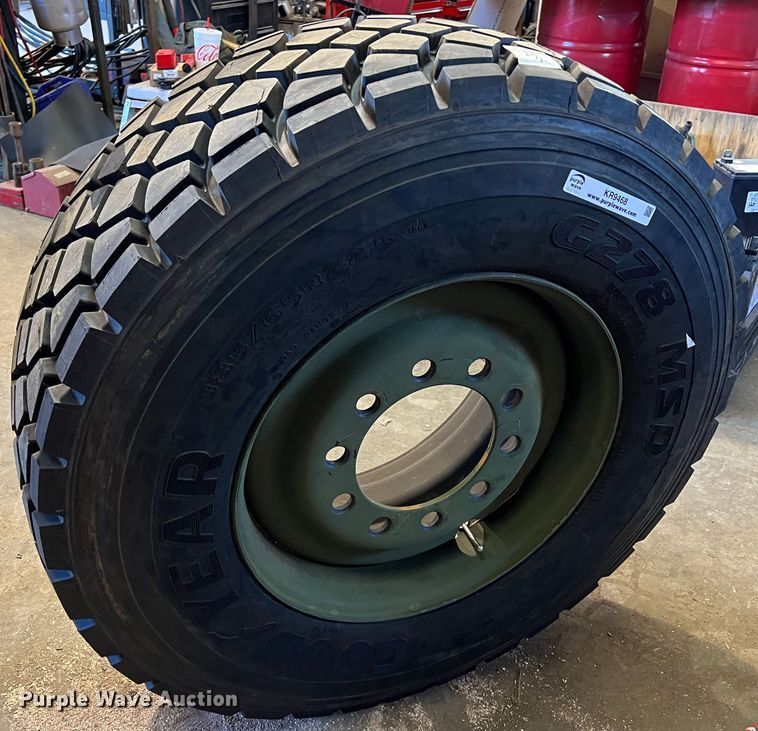 image for item KR9468 Goodyear G278  385/65R22.5 tire and wheel