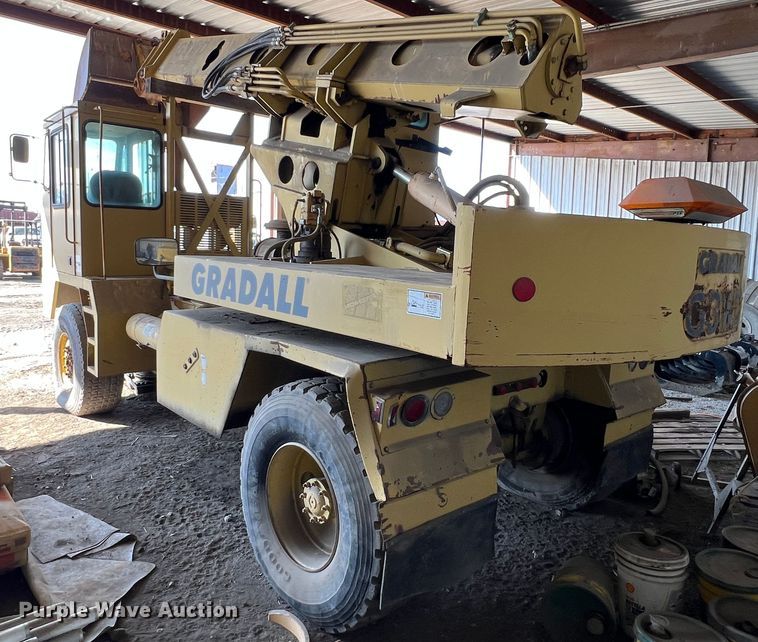 image for item KR9470 1998 Gradall G3WD  wheeled excavator