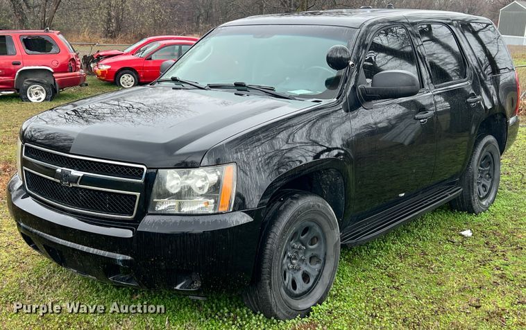 image for item KR9498 2011 Chevrolet Tahoe Police  SUV