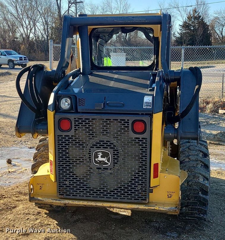 image for item LH9932 2014 John Deere 320E  skid steer loader