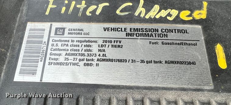 image for item LI9545 2010 Chevrolet Silverado 1500  Crew Cab pickup truck