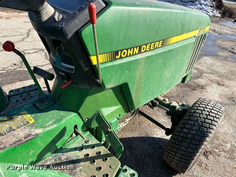 image for item LN9145 1998 John Deere 870  MFWD tractor