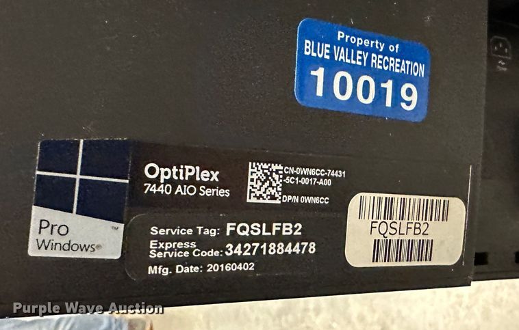 image for item LN9149 (12) Dell OptiPlex 7440 monitors