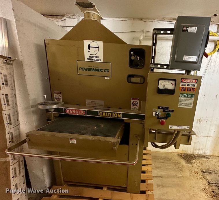 image for item LN9183 Better By Design Powermatic  planer